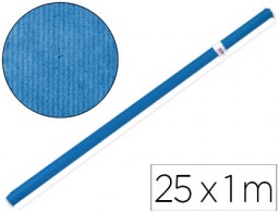 Papel kraft verjurado Liderpapel azul rollo 25x1 m.